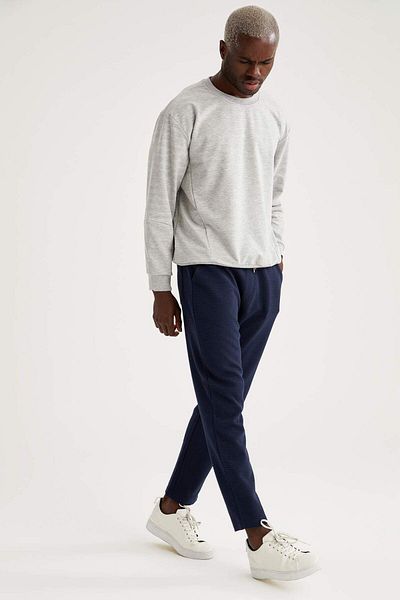 DeFacto Pantaloni de sport cu detaliu cu șireturi Carrot Fit L5748AZ21SP