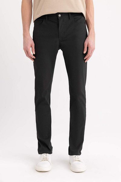 DeFacto Slim Fit Slim Fit Trousers T1055Az21Sp