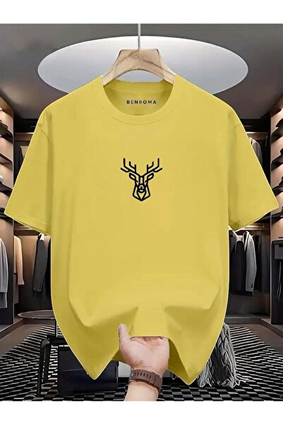 DM DOLCE MORE تي شيرت مطبوع عليه غزال