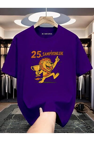 E-ROMA Tricou unisex cu imprimeu campionat