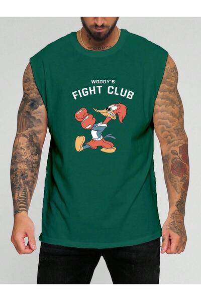 DM DOLCE MORE TRICO FĂRĂ MÂNECĂ IMPRIMAT FIGHT CLUB