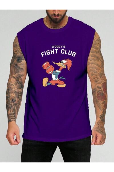 DM DOLCE MORE TRICO FĂRĂ MÂNECĂ IMPRIMAT FIGHT CLUB