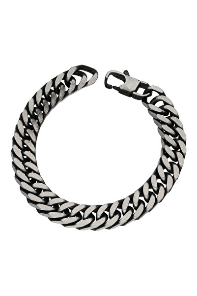Chavin 10 mmRetro Antique Steel Men's Bracelet Dn99rt