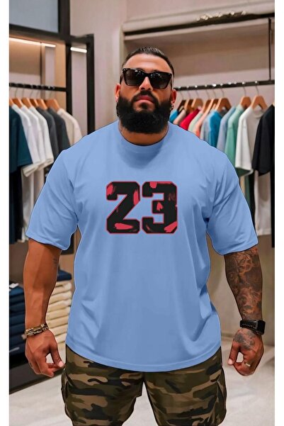 DM DOLCE MORE تي شيرت مطبوع مقاس كبير للجنسين