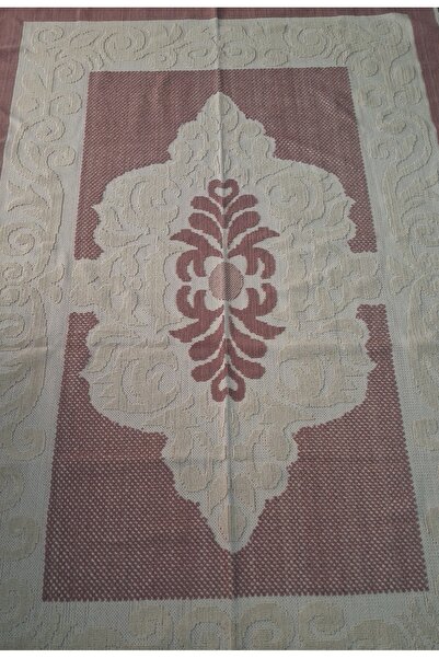 aktartekstil PAMUKLU ORGANİK KİLİM PUDRA RENKLİ 160 X 250 ( 4 M2 )
