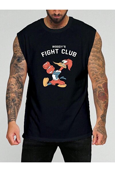 DM DOLCE MORE TRICO FĂRĂ MÂNECĂ IMPRIMAT FIGHT CLUB