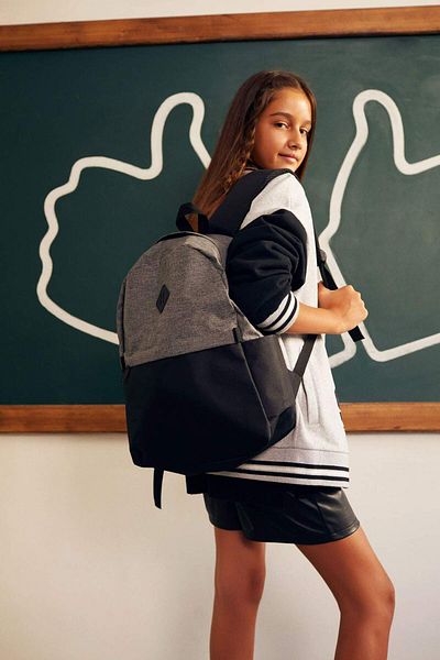 DeFacto Unisex School Backpack with Laptop Compartment U3655Azns