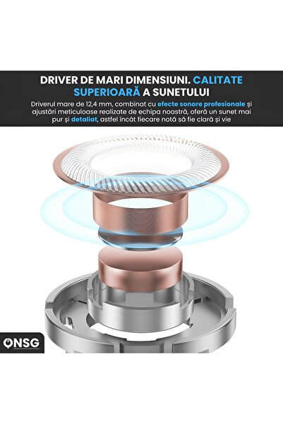 Xiaomi Type-c Headphones, Powerful Sound, Hd Microphone, Usb-c, Durable, White