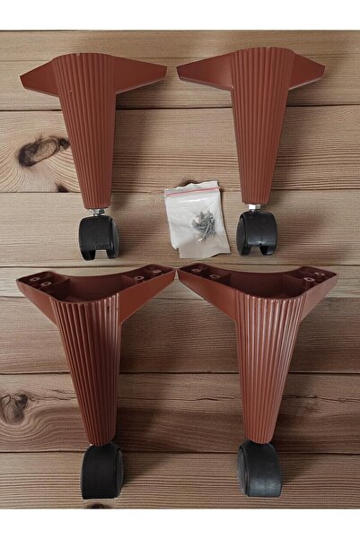 OnurMobilyaEvimde 4 Καρύδια 360 ° Περιστρεφόμενο έξυπνο τραπεζάκι σαλονιού Μαγικό σετ ποδιών τραπεζιού σαλονιού με ρόδες