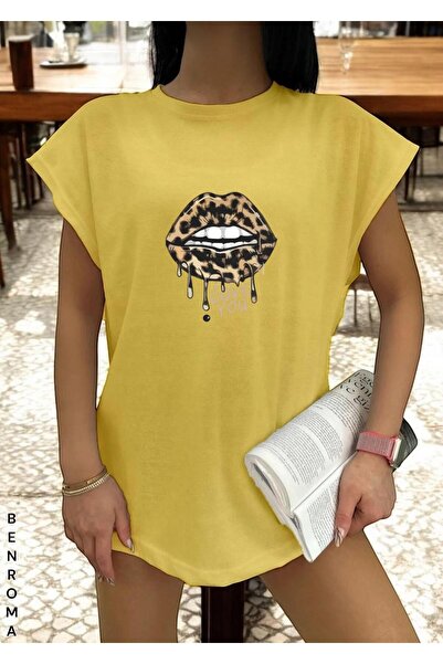 BENROMA Majica bez rukava Štampana