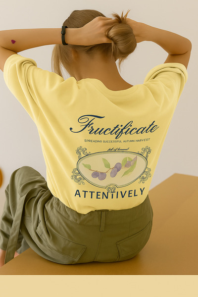 BENROMA Tricou imprimat supradimensionat