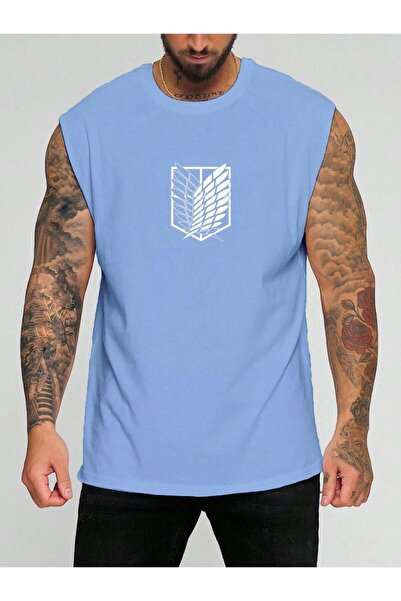 BENROMA Αμάνικο μπλουζάκι με στάμπα Titan