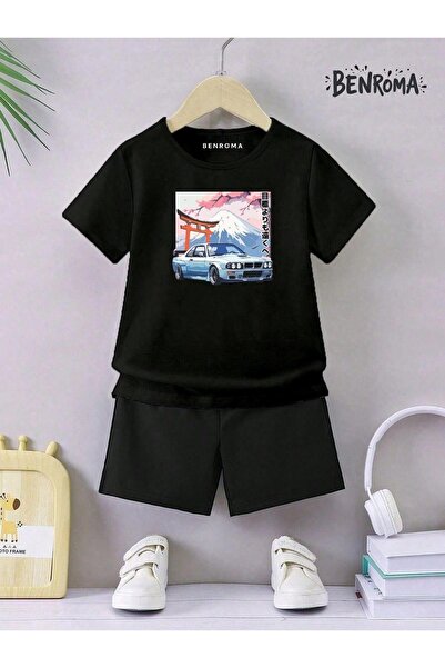 BENROMA Unisex set dječjih šortsa - Sa printom karaktera