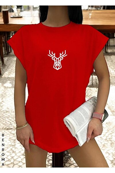 E-ROMA Majica bez rukava Štampana