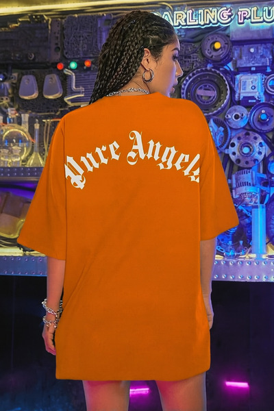 E-ROMA Tricou OVERSIZE PURE ANGELS PRINTED