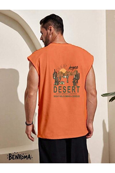 BENROMA Pustinjska Štampano majica bez rukava