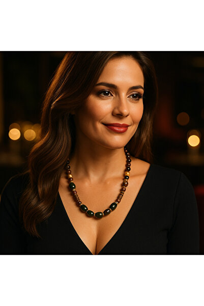 Asteria Elite قلادة عين النمر Ceyt الشجاعة والحماية من عين الشر