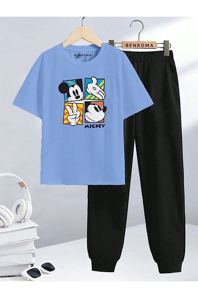 BENROMA Character Printed Children's Tracksuit Set