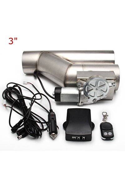 Choice طقم قطع عادم كهربائي عالمي 3 بوصات 2.5 بوصة 3 بوصات أنبوب Y صمام التحك...