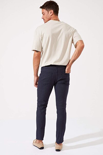 DeFacto Slim Fit Yün Görünümlü Esnek Sürdürülebilir Pantolon R7382AZ20WN
