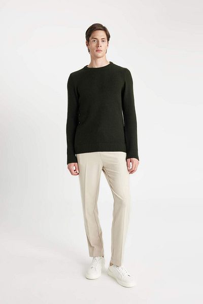 DeFacto Regular Fit Crew Neck Sweater Sweater N9902Az20Wn