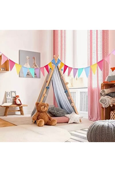 Kişisel Tasarımlar Çocuk doğum günü süs, jüt bayrak flama