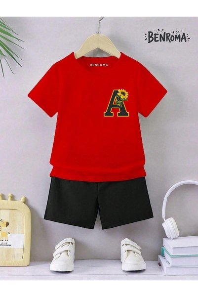 BENROMA Unisex set dječjih šortsa - Sa printom karaktera