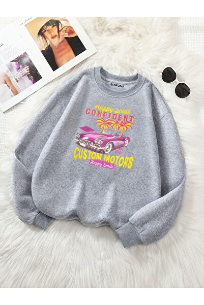 DM DOLCE MORE Hanorac unisex pentru copii, cu 3 fire, din bumbac pieptănat, c...