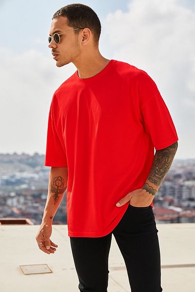 BENROMA 1 T-Shirt Is a Gift for Purchases of 6 or More in the Cart - Oversize T-Shirt