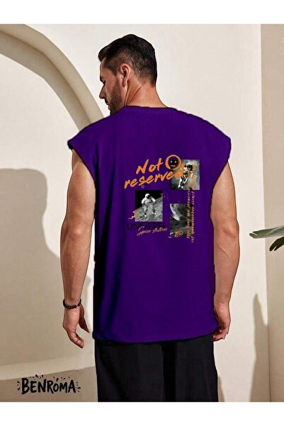 BENROMA Nije rezervisano T-shirt bez rukava sa štampanjem