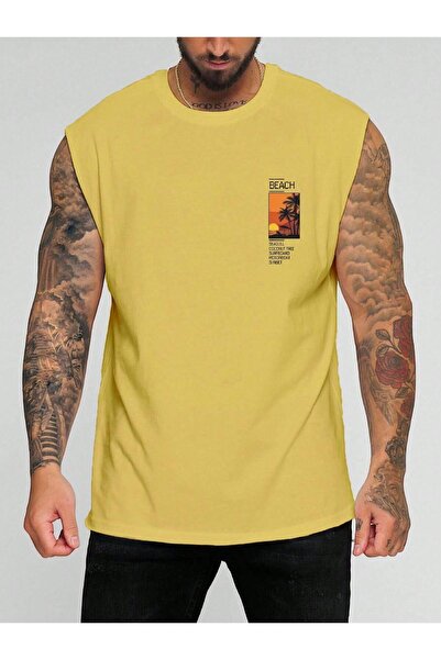 BENROMA Letnja majica bez rukava za plažu Štampano