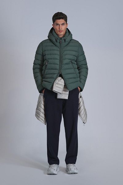 Lufian Green Gabriel Goose Feather Men's Coat