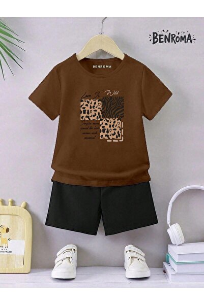 BENROMA Unisex set dječjih šortsa - Sa printom karaktera