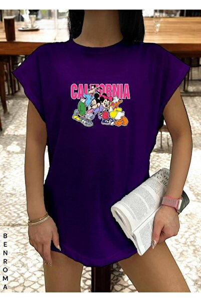 BENROMA Αμάνικο μπλουζάκι με στάμπα