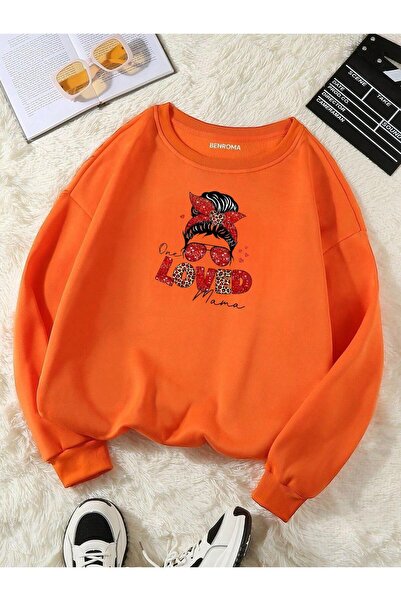 DM DOLCE MORE Hanorac unisex pentru copii, din bumbac pieptănat cu 3 fire, cu...