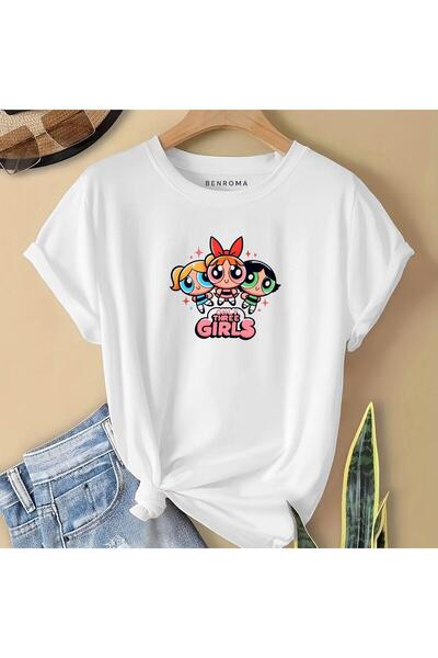 BENROMA Sepette 6 Ve Üzeri Alımlarda 1 Tişört Hediyedir - Gırls Baskılı Çocuk Tişört