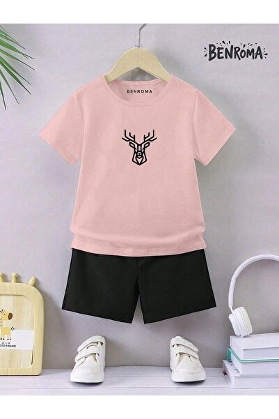 BENROMA Unisex set dječjih šortsa - sa printom