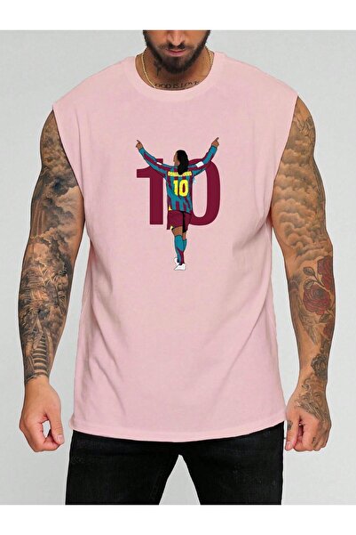 E-ROMA Tricou fără mâneci cu imprimeu pentru jucător de fotbal