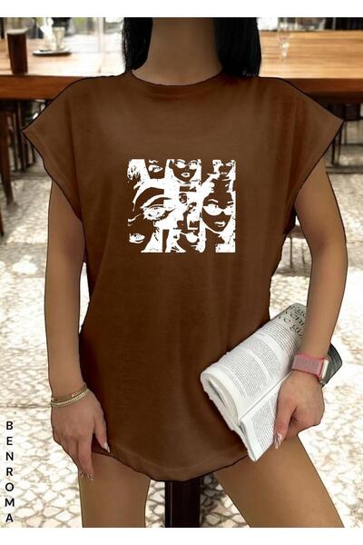 BENROMA Majica bez rukava Štampana