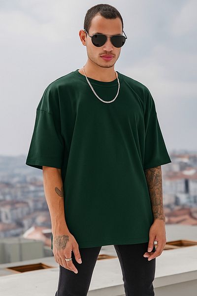 BENROMA 1 T-Shirt Is a Gift for Purchases of 6 or More in the Cart - Oversize White T-Shirt