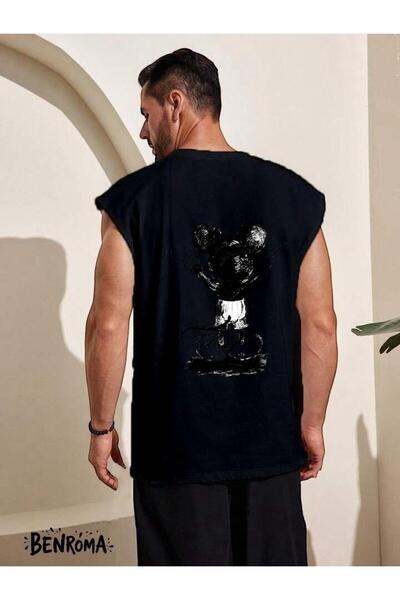 BENROMA Crtani lik štampana majica bez rukava