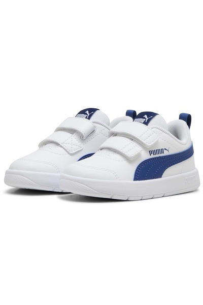 Puma Courtflex V3 V Inf 310252 Ortopedik Bebek Çocuk Spor Ayakkabı MAVİ