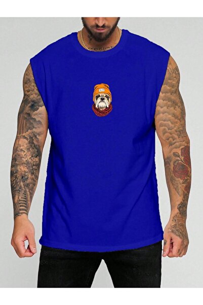 BENROMA Pas Taci Štampano Majica bez rukava