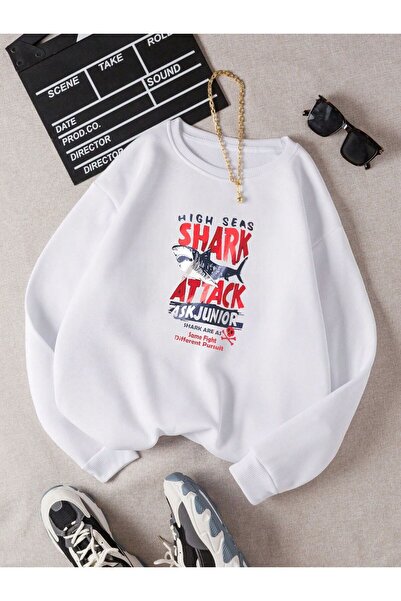 DM DOLCE MORE Hanorac unisex pentru copii, cu 3 fire, din bumbac pieptănat, c...