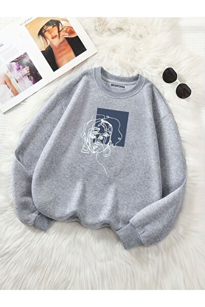 DM DOLCE MORE Hanorac unisex pentru copii, din bumbac pieptănat cu 3 fire, cu...