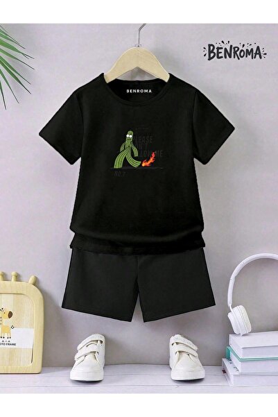 BENROMA Unisex set dječjih šortsa - Sa printom karaktera