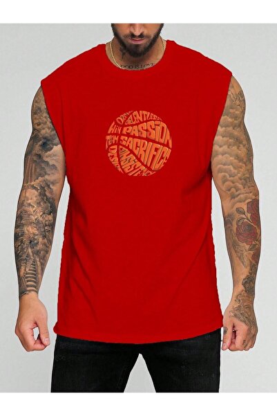 E-ROMA Tricou fără mâneci cu imprimeu Yopu de baschet