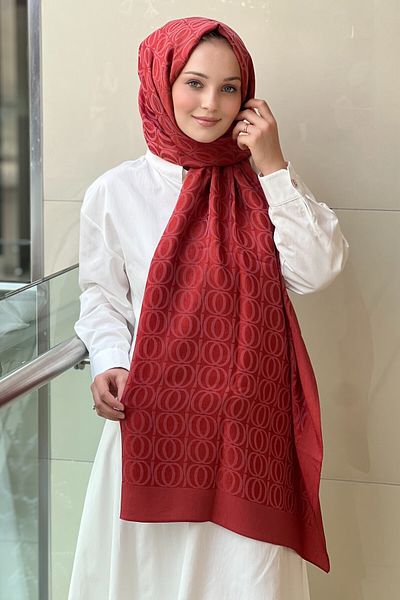 Imannoor İmannoor 3027 Bambunoor Naia Cotton Shawl 70X210