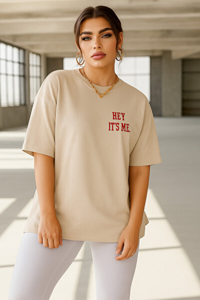 BENROMA Hey It's Me Printed Oversize T-shirt