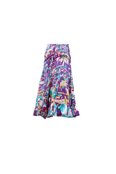 Çikoby 8-14 Years Girl's Jumpsuit Patterned Shorts